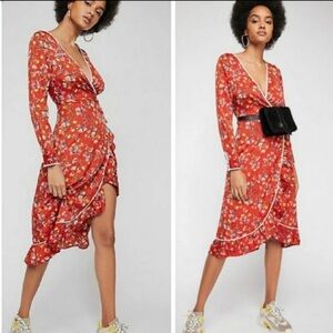 Free People Covent Garden midi dress